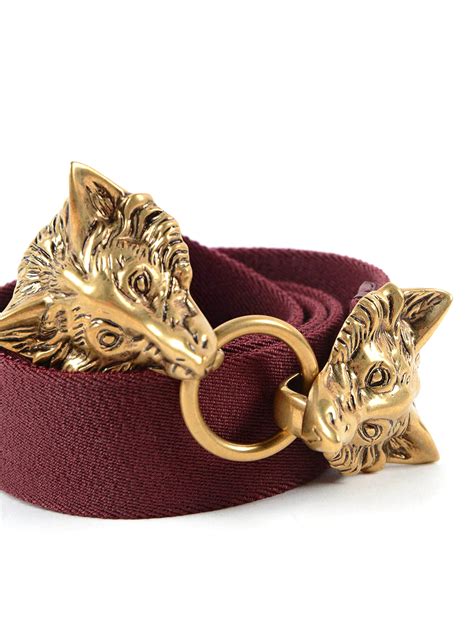 gucci belt wolf head|gucci belt women.